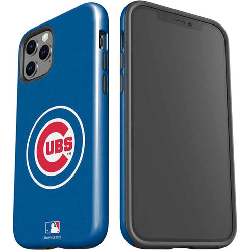 MLB Chicago Cubs - Solid Distressed iPhone 12 Pro Max Impact Case