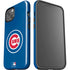 MLB Chicago Cubs - Solid Distressed iPhone 13 Impact Case