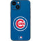 MLB Chicago Cubs - Solid Distressed iPhone 13 Mini Skin