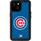 MLB Chicago Cubs - Solid Distressed iPhone 13 Mini Waterproof Case