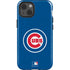 MLB Chicago Cubs - Solid Distressed iPhone 15 Impact Case