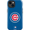 MLB Chicago Cubs - Solid Distressed iPhone 15 Plus Impact Case