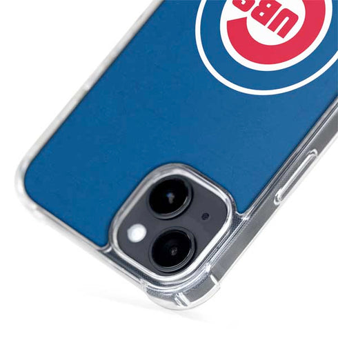 MLB Chicago Cubs - Solid Distressed iPhone 15 Plus MagSafe Case