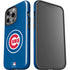 MLB Chicago Cubs - Solid Distressed iPhone 15 Pro Impact Case