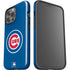 MLB Chicago Cubs - Solid Distressed iPhone 15 Pro Max Impact Case
