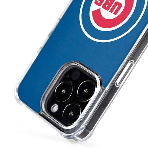 MLB Chicago Cubs - Solid Distressed iPhone 15 Pro Max MagSafe Case
