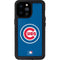 MLB Chicago Cubs - Solid Distressed iPhone 14 Pro Max Waterproof Case
