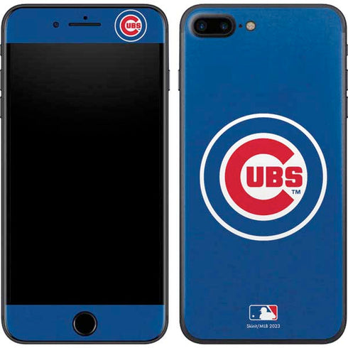 MLB Chicago Cubs - Solid Distressed iPhone 8 Plus Skin