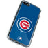 MLB Chicago Cubs - Solid Distressed iPhone SE (2nd & 3rd Gen) Clear Case