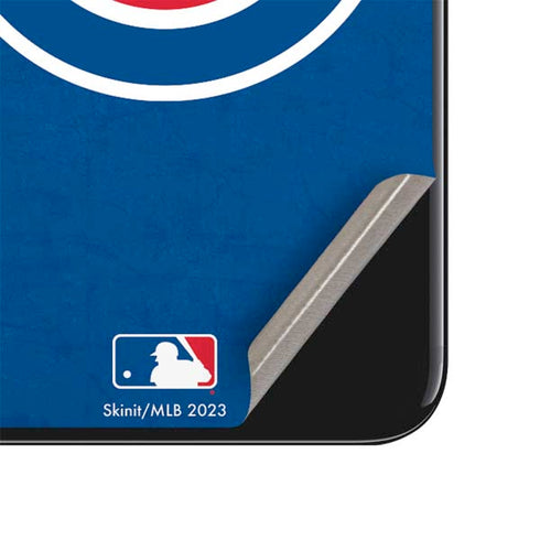 MLB Chicago Cubs - Solid Distressed iPhone SE (2nd & 3rd Gen) Skin