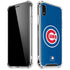 MLB Chicago Cubs - Solid Distressed iPhone XR Clear Case