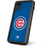 MLB Chicago Cubs - Solid Distressed iPhone XR Waterproof Case
