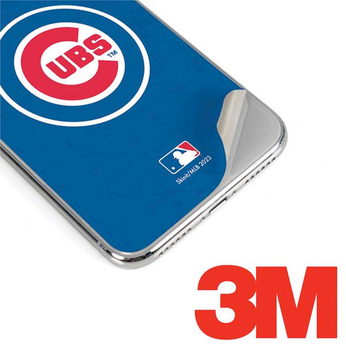 MLB Chicago Cubs - Solid Distressed iPhone XS Max Skin
