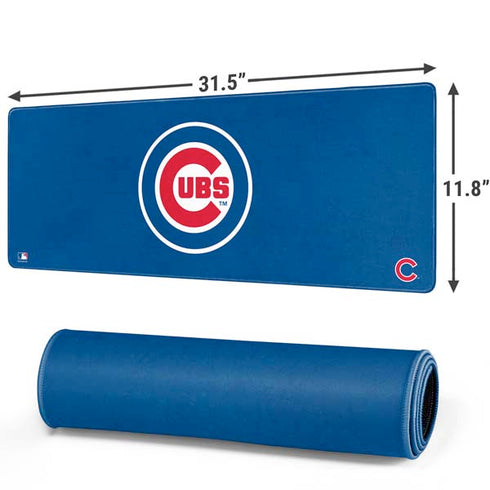 MLB Chicago Cubs - Solid Distressed Gaming Mouse Pad