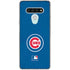 MLB Chicago Cubs - Solid Distressed LG Stylo 6 Clear Case