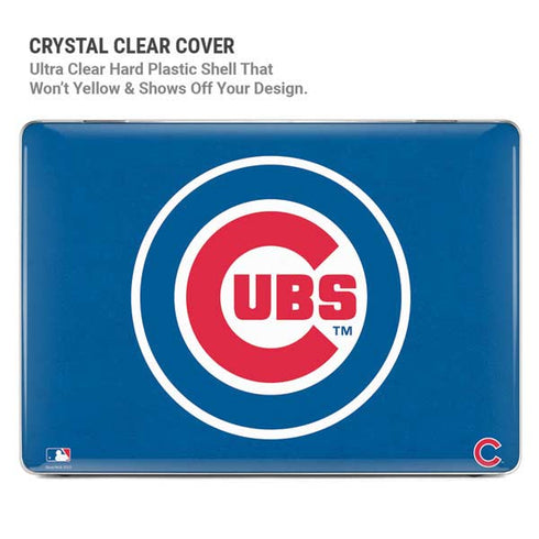 MLB Chicago Cubs - Solid Distressed MacBook Air 15in (2023-2025) Case plus Skin