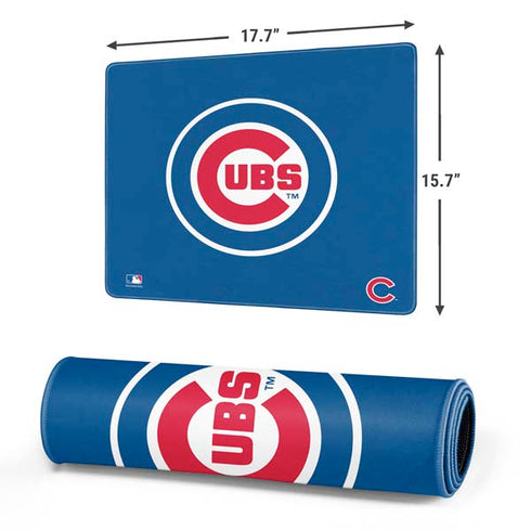 MLB Chicago Cubs - Solid Distressed Gaming Mouse Pad