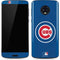 MLB Chicago Cubs - Solid Distressed Moto G6 Skin