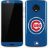 MLB Chicago Cubs - Solid Distressed Moto G6 Skin