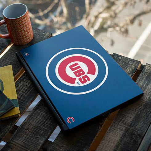 MLB Chicago Cubs - Solid Distressed MSI GS65 Stealth Laptop Skin