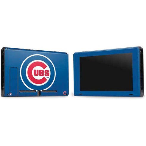 MLB Chicago Cubs - Solid Distressed Nintendo Switch Bundle Skin
