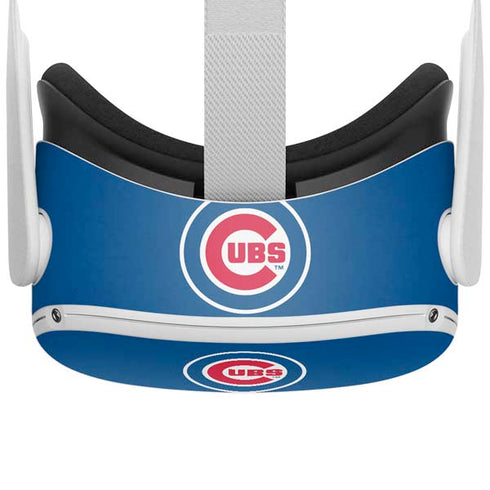 MLB Chicago Cubs - Solid Distressed Oculus Quest 2 Skin