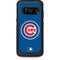 MLB Chicago Cubs - Solid Distressed Otterbox Commuter Galaxy Skin