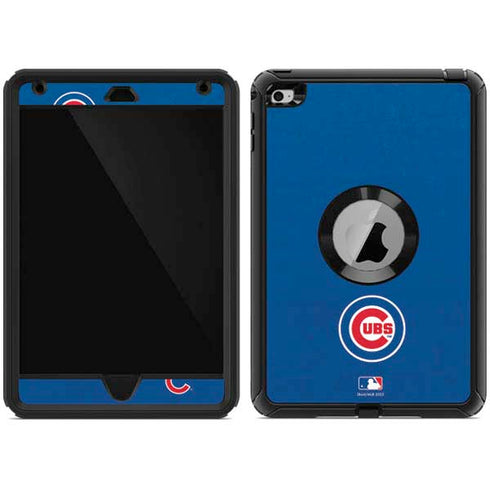 MLB Chicago Cubs - Solid Distressed Otterbox Defender iPad Skin
