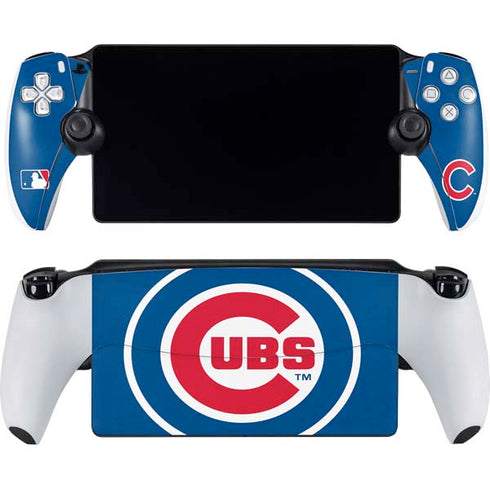 MLB Chicago Cubs - Solid Distressed PlayStation Portal Remote Player Skin