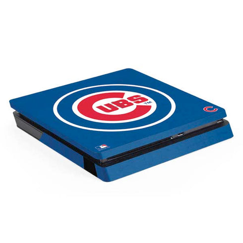 MLB Chicago Cubs - Solid Distressed PS4 Slim Skin