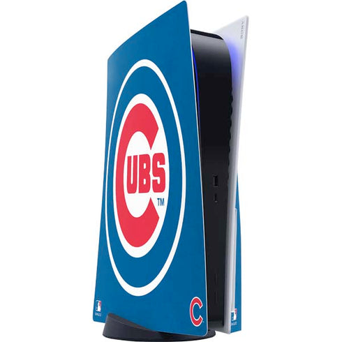 MLB Chicago Cubs - Solid Distressed PS5 Console Skin