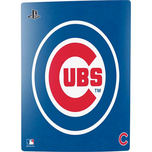 MLB Chicago Cubs - Solid Distressed PS5 Console Skin