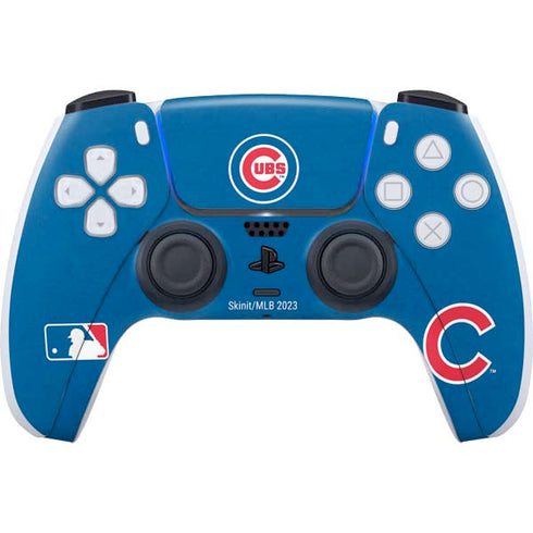 MLB Chicago Cubs - Solid Distressed PS5 Controller Skin