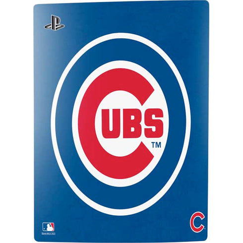 MLB Chicago Cubs - Solid Distressed PS5 Digital Edition Console Skin