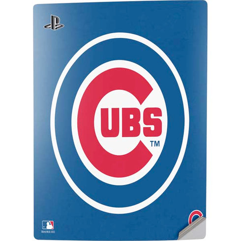 MLB Chicago Cubs - Solid Distressed PS5 Digital Edition Console Skin