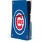MLB Chicago Cubs - Solid Distressed PS5 Slim Disk Console Skin