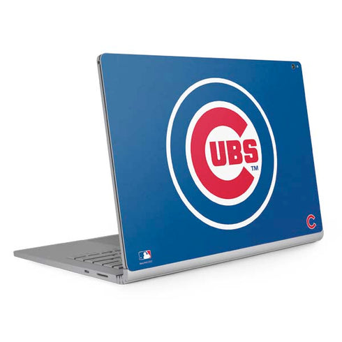 MLB Chicago Cubs - Solid Distressed Surface Book 2 15in Skin