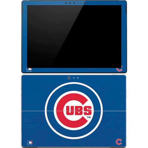 MLB Chicago Cubs - Solid Distressed Surface Pro 4 Skin