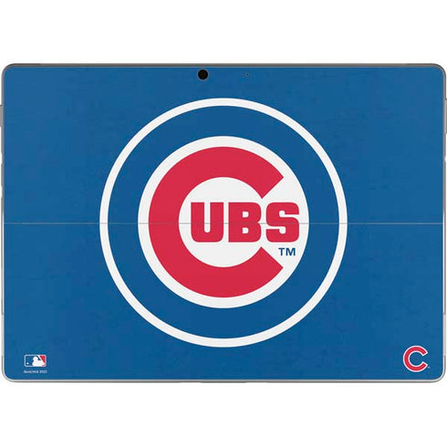 MLB Chicago Cubs - Solid Distressed Surface Pro 9 Skin