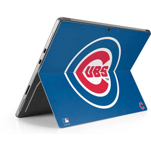 MLB Chicago Cubs - Solid Distressed Surface Pro 9 Skin