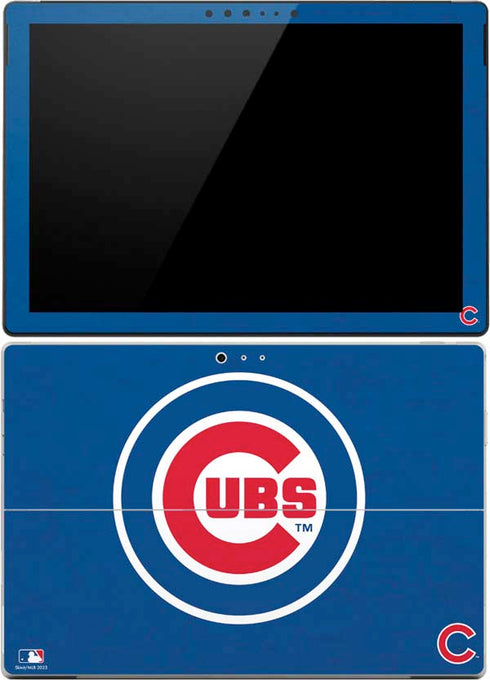 MLB Chicago Cubs - Solid Distressed Surface Pro (2017) Skin
