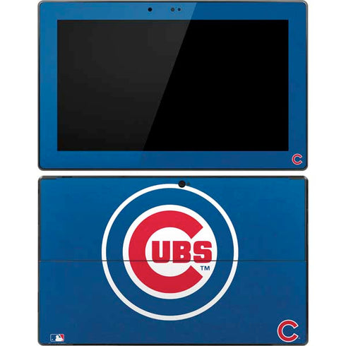 MLB Chicago Cubs - Solid Distressed Surface Pro Tablet Skin