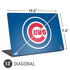 MLB Chicago Cubs - Solid Distressed Universal Laptop 13in (10.6 x 7.6in) Skin