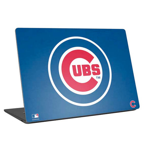 MLB Chicago Cubs - Solid Distressed Universal Laptop 18in (14.6 x 10.6in) Skin