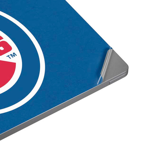 MLB Chicago Cubs - Solid Distressed Universal Laptop 18in (14.6 x 10.6in) Skin