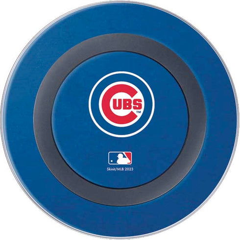 MLB Chicago Cubs - Solid Distressed Wireless Charger Skin