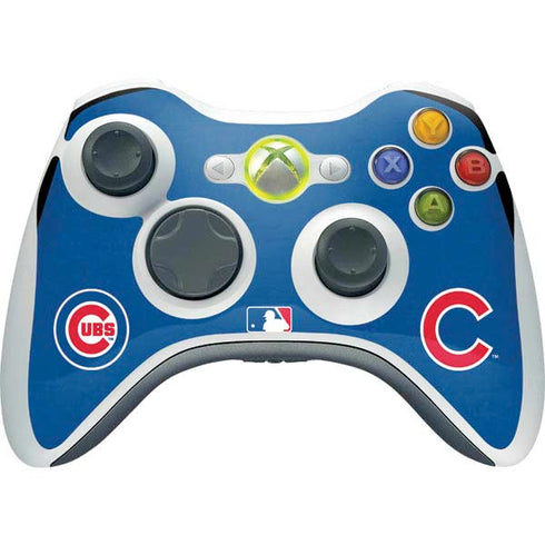 MLB Chicago Cubs - Solid Distressed Xbox 360 Wireless Controller Skin