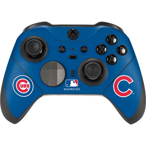 MLB Chicago Cubs - Solid Distressed Xbox Elite Wireless Controller Series 2 Skin