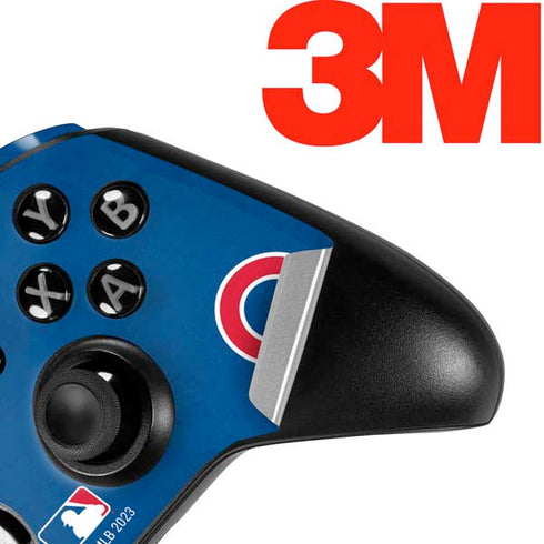 MLB Chicago Cubs - Solid Distressed Xbox One Elite Controller Skin