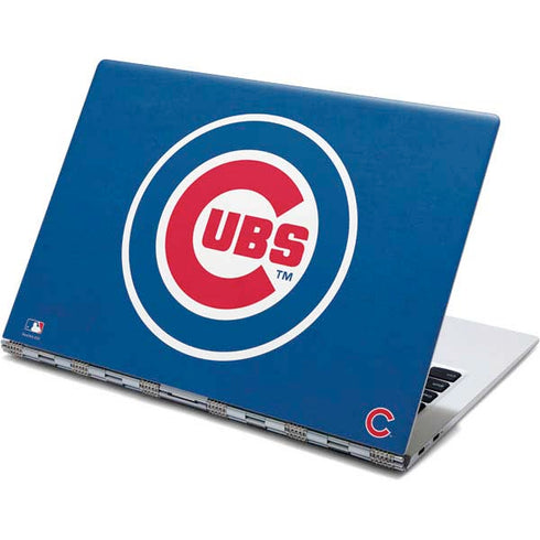 MLB Chicago Cubs - Solid Distressed Yoga 910 2-in-1 14in Touch-Screen Skin